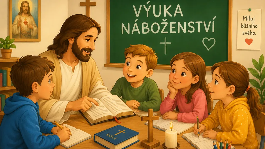 Přihláška na výuku náboženství ve školním roce 2026/2027